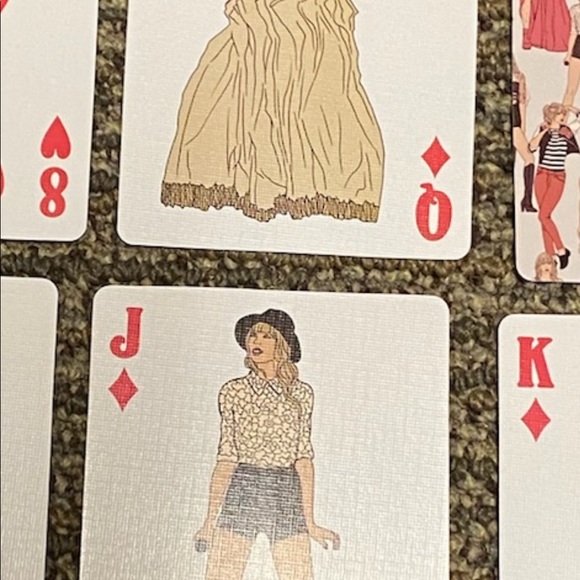 Taylor Swift Eras Playing Cards card set Red Taylor’s Version taylors game rare - Picture 10 of 16